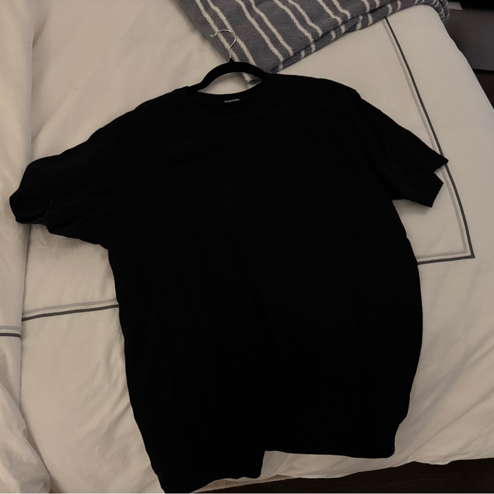 Talentless Black Short Sleeve T-Shirt Size XL